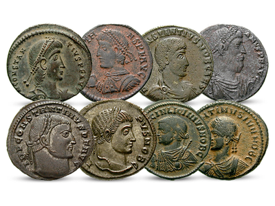 8er-Set ''Münzen der Konstantinischen Dynastie''