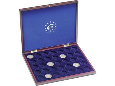 Kassette für 2-Euro-Gedenkmünzen 	