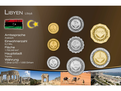 Kursmünzensatz-Motivkarte 