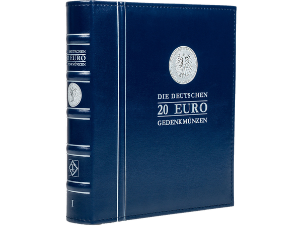 Das Album 'Deutsche 20-Euro-Gedenkmünzen' Band 1 zur optimalen Aufbewahrung der 20-Euro-Gedenkmünzen!