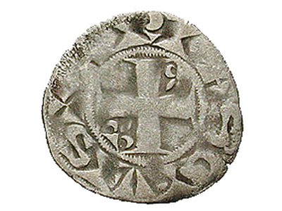 Frankreich Denar 1180-1223 Philipp II. August