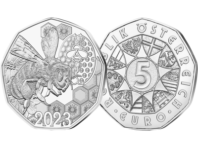 Österreich 2023: 5 Euro Silber-Ostermünze 