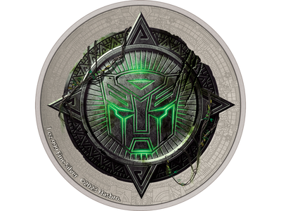 Die offizielle 1 Unzen Transformers™ Silber Ausgabe
