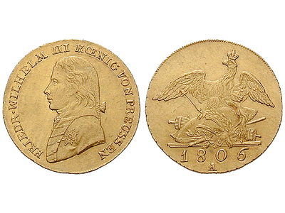 Preußens Gold in Zeiten Napoleons − Friedrich Wilhelm III. 1798-1816