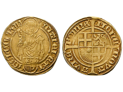 Ein Goldgulden des Heiligen Köln