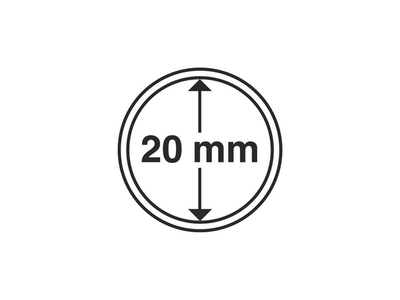 Münzkapseln GRIPS 20 mm, 10er Pack