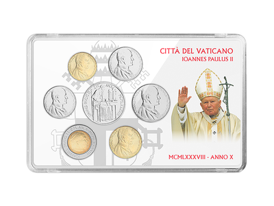 Vatikan: Johannes Paul II. Komplettsatz Anno X
