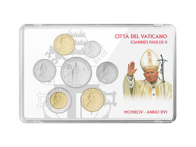 Vatikan: Johannes Paul II. Komplettsatz Anno XVI