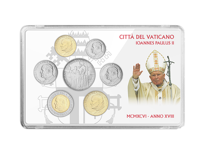 Vatikan: Johannes Paul II. Komplettsatz Anno XVIII
