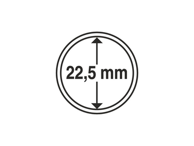 Münzkapseln GRIPS 22,5 mm, 10er Pack
