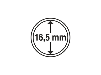 Münzkapseln GRIPS 16,5 mm, 10er Pack