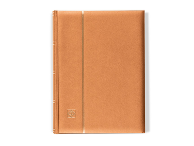 Einsteckbuch COMFORT, Din A4, 64 chamoisfarbene Seiten, wattierter Einband, bronze