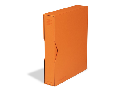 Ringbinder GRANDE PUR, inkl. Schutzkassette, orange