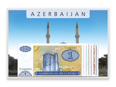 Vorderasien: Aserbaidschan Set 7