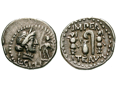 Die Schreckensherrschaft des Sulla − Römische Republik, Denar 84 v.Chr.
