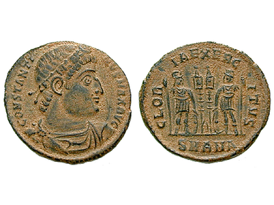Konstantin, Erneuerer Roms − Konstantin der Große Bronze 307-337