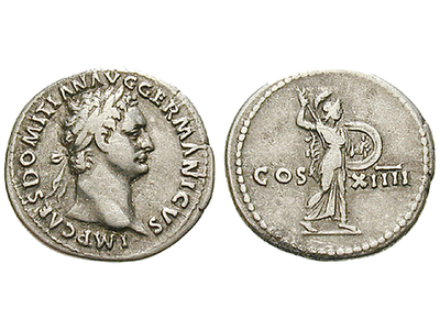 Domitianus - Der letzte Flavier − Rom, Denar 81-96