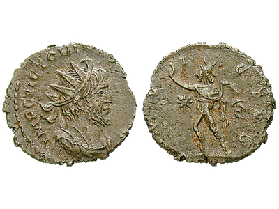 Kaiser des Gallischen Sonderreiches − Victorinus Antoninian 269-271