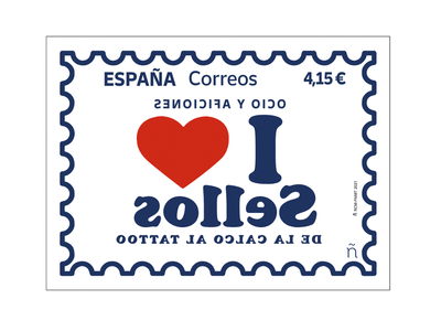 Spanien präsentiert die erste spiegelverkehrte Briefmarke der Welt
