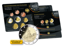 Kursmünzensatz 2022 Polierte Platte