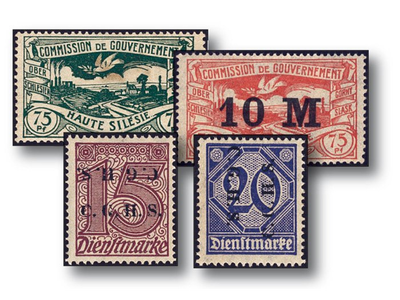 Oberschlesien in 60 Briefmarken 