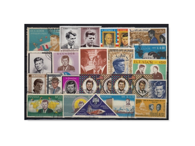 John F. Kennedy - 50 Briefmarken