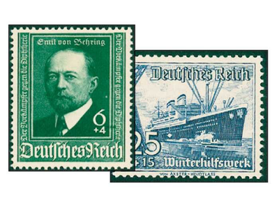 100 deutsche Briefmarken-Klassiker 1933-1945