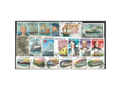 Herrliche Schiffsmotive auf 500 verschiedenen Briefmarken