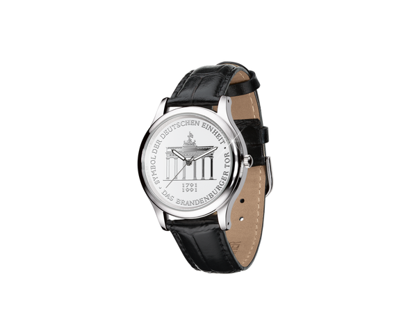 Die hochwertige Armbanduhr im Münz-Design 