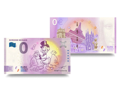 Billet Souvenir de 0 Euros "Picsou"