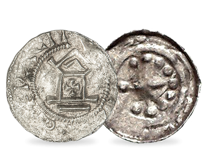 Wichtigste Silbermünzen des Mittelalters – Speyer Denar & Sachsen Pfennig