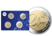 Set de 4 monnaies de 1€ et 2€ «Nouvelle face Nationale» 2022 