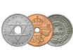 3er-Set Münzen von König Edward VIII.