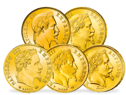 Die letzten Gold-Francs des letzten französischen Kaisers komplett!