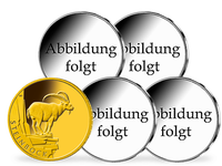 Die deutschen 20-Euro-Goldmünzen 2023-2027, gemischtes Prägezeichen