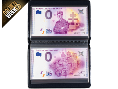 ROUTE Taschenalbum für ''Euro-Souvenir''-Banknoten