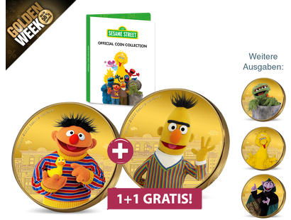 2 zum Preis von 1: Ernie und Bert - das Kultduo der Sesamstraße
