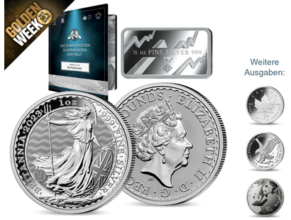 Fabulous 15 - 2023: Die 15 wichtigsten Silbermünzen - Start: "Britannia"