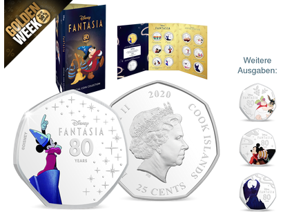 Disney-Münzenkollektion "80 Jahre Fantasia"