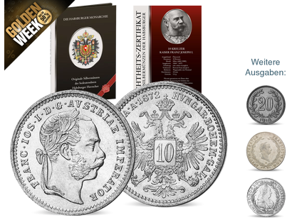 Die Silbermünzen der Habsburger – Start: Kaiser Franz Joseph I.