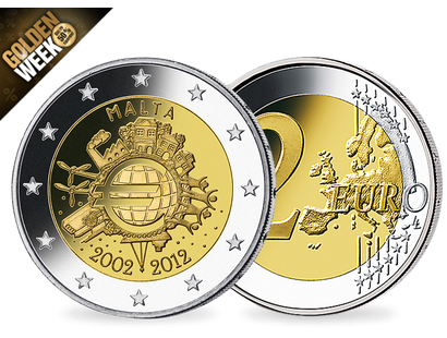 Malta "10 Jahre Euro" 2012