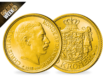Ein König in zwei Weltkriegen − Dänemark, Christian X. 10 Kronen