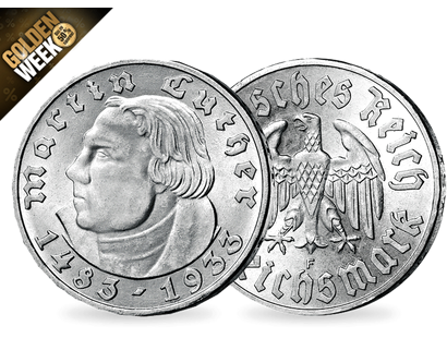 450. Geburtstag von Martin Luther − 2 Reichsmark 1933