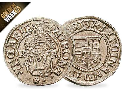 Ungarns Denar in perfekter Qualität − Ferdinand I. Denar 1527-1564