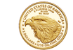 USA 2022: 1/10 Unze Gold-Anlagemünze "American Gold Eagle 2022" - PP