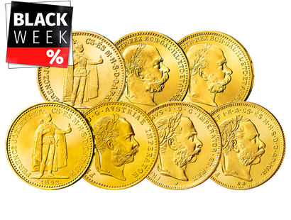 Premium-Goldmünzen-Satz Kaiser Franz Joseph I.