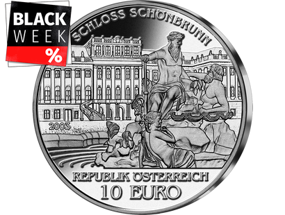 10-Euro-Silbermünze 2003 ''Schloss Schönbrunn''