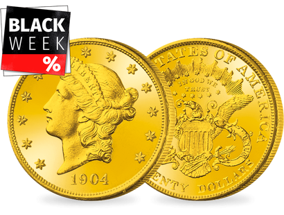 Die letzte 20-Dollar-Goldmünze mit dem berühmten „Liberty Head“-Motiv!