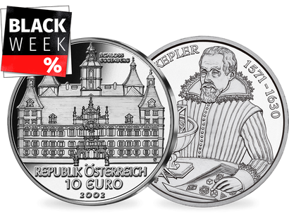 10-Euro-Silbermünze 2002 ''Schloss Eggenberg''