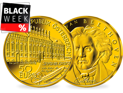 50-Euro-Goldmünze 2005 ''Beethoven''
